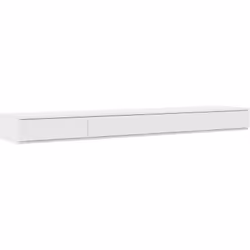 Cette table de chevet blanche moderne est un ajout stylé et pratique à toute chambre. Avec ses lignes épurées et sa finition ...
