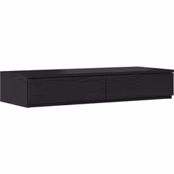 Cette table de chevet en chêne noir allie style et pratique, faisant d'elle un super espace de rangement dans ta chambre. Sa  ...