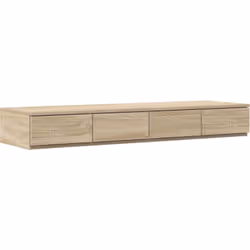 Cette table de chevet a un look moderne et épuré qui s'accorde bien avec plein de styles de chambre. Sa finition chêne Sonoma ...