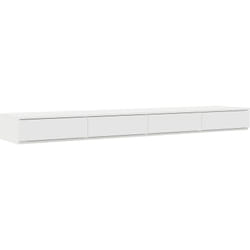 Vidaxl - Tiroirs de lit Blanc 180x36,5x16,5 cm en bois d'ingénierie