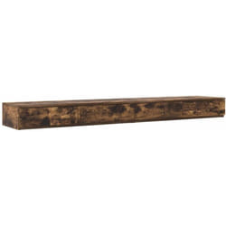 Tiroirs de lit avec tiroir Chêne fumé 180 x 36.5 x 16.5 cm Vidaxl