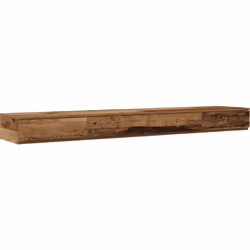 Cette table de chevet au style industriel apporte un charme rustique à n'importe quelle chambre grâce à sa finition usée uniq ...