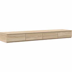 Cette table de chevet en chêne Sonoma combine fonctionnalité et style. Son design moderne vous offre un espace rangé pour vos ...