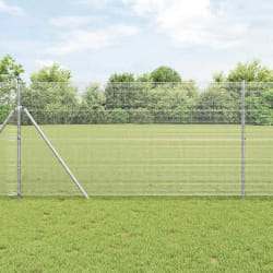 vidaXL Clôture en fil d'acier soudé 1,4 x 10 m Galvanisé