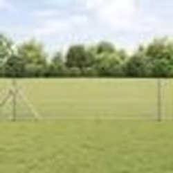 vidaXL Clôture en fil soudé 0,5x50 m Acier galvanisé