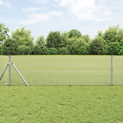 vidaXL Clôture en fil soudé 0,6 x 50 m en acier galvanisé