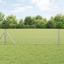 vidaXL Clôture en fil de fer soudé 0,5x100 m en acier galvanisé