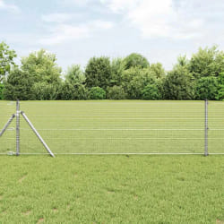 vidaXL Clôture en fil métallique soudé 0,6x100 m en acier galvanisé