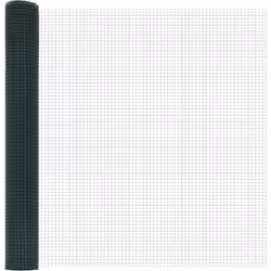 Cette clôture en fil soudé avec revêtement PVC, qui mesure 10 x 1,2 mètres, est faite pour fournir une barrière solide pour v ...