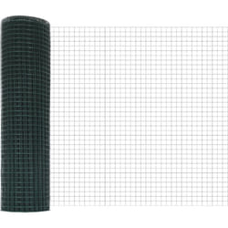 Clôture grillagée verte 0,4x25 m en acier vidaXL