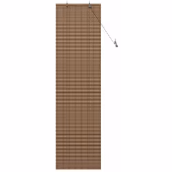 Ce store en bambou enroulable apporte une touche d'élégance et de sérénité à n'importe quelle pièce avec son design moderne e ...
