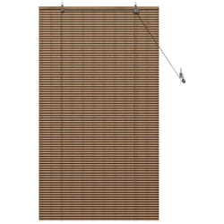 Vidaxl - Store de Fenêtre avec des rideaux Marron 100 x 160 cm Bambou