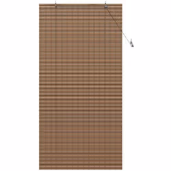 Ce store en bambou enroulable apporte une touche d'élégance et de sérénité à n'importe quelle pièce avec son design moderne e ...