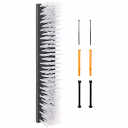Cette brosse à bétail simplifie le toilettage et aide à garder vos animaux nettoyés et à l'aise. Avec ses belles couleurs gri ...