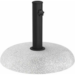 Vidaxl - Pied de parasol Gris Clair, Gris 45 x 45 x 40 cm Béton, Métal