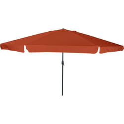 Parasol de jardin ø395x245 cm Terracotta Vidaxl