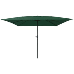 vidaXL Parasol de jardin carré 295x245 cm - Vert