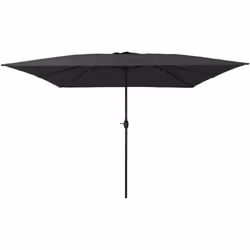 Ce parasol de patio moderne est un super ajout à n'importe quel coin salon extérieur. Avec son design minimaliste et sans fio ...