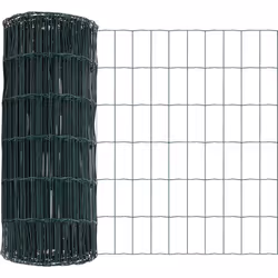 Cette clôture de jardin Euro en fer enduit de PVC mixe fonctionnalité et style pour sécuriser votre jardin. Avec un design so ...