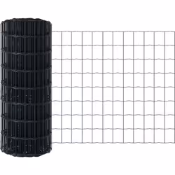 Cette clôture de jardin en fer avec revêtement PVC est une solution robuste pour améliorer l'apparence et la sécurité de vos  ...
