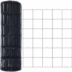 Cette clôture euro est en fer avec un revêtement PVC, elle allie style et pratique pour tes espaces extérieurs. Parfaite pour ...