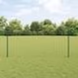 vidaXL Set de clôture de jardin Set de 2 Vert Acier 25 x 1 m Durable