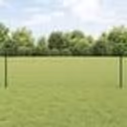 vidaXL Clôture Euro avec 22 poteaux U Verte 0,6x50 m Acier