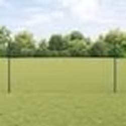 vidaXL Ensemble de Clôture de Jardin Ensemble de 2 Vert Métal 10 x 1,2 m