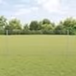 vidaXL Clôture Euro avec 10 poteaux Argent 1x10 m Acier