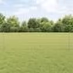 vidaXL Clôture Euro avec 5 poteaux U Argent 0,6x10 m Acier
