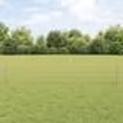 vidaXL Clôture euro avec 11 poteaux en U Argent 0,4x25 m Acier