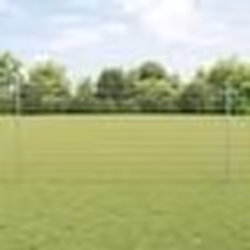 vidaXL Clôture Euro avec 22 poteaux en U Argent 1,2x25 m Acier