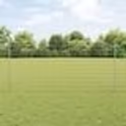 vidaXL Clôture Euro avec 22 poteaux en U Argent 1,2x25 m Acier