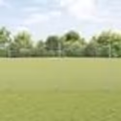 vidaXL Clôture enchaînée avec 20 poteaux en U Argent 1,5x10 m Acier