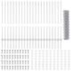 vidaXL Set de clôture de jardin Ensemble de 2 Acier galvanisé 25 x 1 m