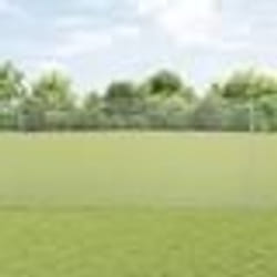 vidaXL Clôture en fil soudé avec 22 poteaux en U Argent 1,5x25 m Acier
