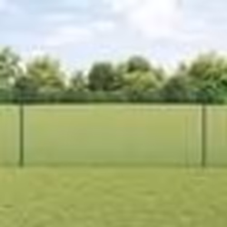 vidaXL Set de Clôture de Jardin Set de 2 Vert Métal 10 x 1 m Durable