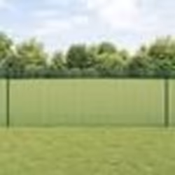 vidaXL Clôture en fil soudé avec 44 poteaux en U Vert 0.8x100 m Acier