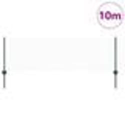 Poteaux de Clôture vidaXL 11 pcs U-Channel Vert 100 cm Acier