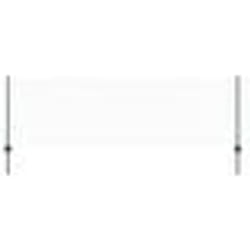 Poteaux de clôture vidaXL 11 pcs U-Channel Vert 80 cm en acier