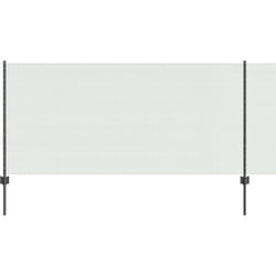 Poteaux de clôture 10 pcs U-Channel Gris 100 cm Acier Vidaxl