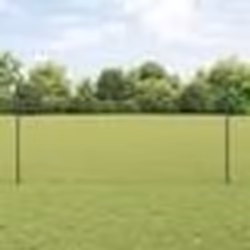vidaXL Set de Clôture de Jardin Set de 2 Gris Métal Grand Robuste