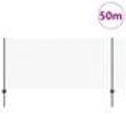 Poteaux de Clôture vidaXL 22 pcs U-Channel Gris 100 cm Acier