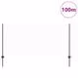 vidaXL Poteaux de Clôture 22 pcs U-Channel Gris 100 cm Acier