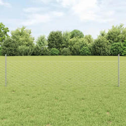 Clôture vidaXL 5 pcs U-Channel 60 cm Acier galvanisé