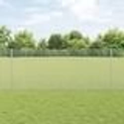 Panneaux de Clôture vidaXL 10 pcs U-Channel 100 cm Acier Galvanisé