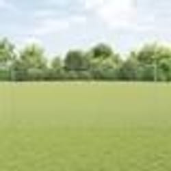 vidaXL Ensemble de Clôture Hexagonale Pack de 2 Acier galvanisé 25 x 1.5 m