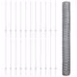 Poteaux de clôture vidaXL 22 pcs U-Channel 120 cm en acier galvanisé