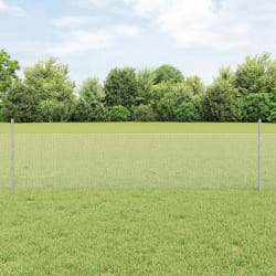 Poteaux de clôture vidaXL 11 pcs U-Channel 60 cm Acier galvanisé