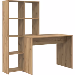 Ce bureau offre une solution spacieuse et organisée pour votre espace de travail, alliant fonctionnalité et design élégant. P ...